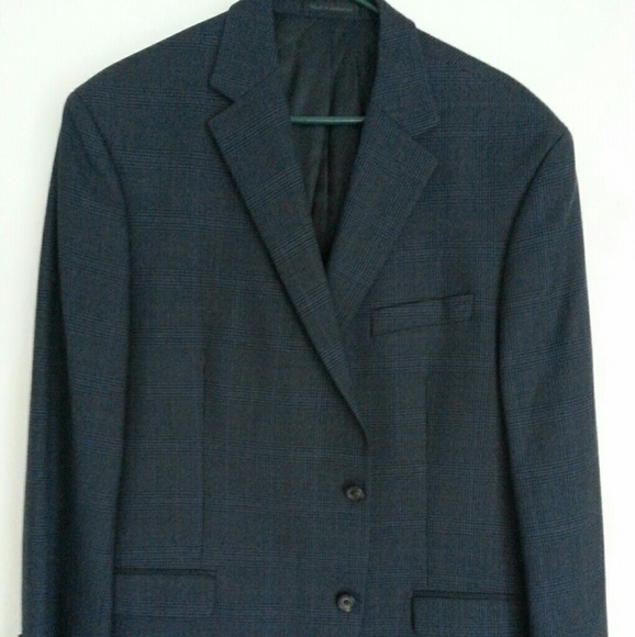 Ralph Lauren wool Glen Plaid Blazer sz 44R - Picture 1 of 8